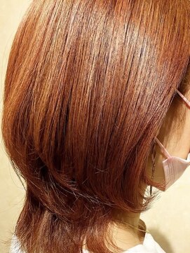 ヘアーリアン(HAIR LIEN) オレンジボブ