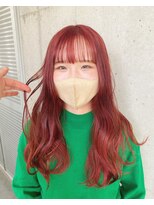 ガルボ ヘアー(garbo hair) チェリーカラー10代20代30代ピンクカラーレッドカラー