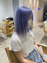コレット 宇都宮(collet Gigi)&nbsp;アッシュラベンダーハイトーン／ブリーチ／バイカルテ
