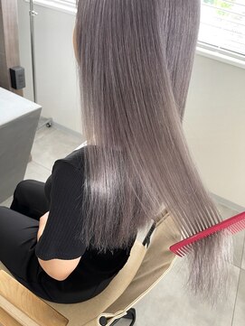 ヘアー アトリエ アンジー(Hair Atelier Angee) ミルクティーグレージュカラー☆