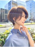 大人可愛い前下がりショートボブ☆20代30代40代50代◎【心斎橋】