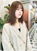 フェイスレイヤー×オリーブベージュ