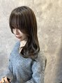 ザ ラブズ ラフズ ヘアー 本店(the loves laughs hair) 白髪があっても綺麗なベースを作ることで綺麗な色味も作れます♪