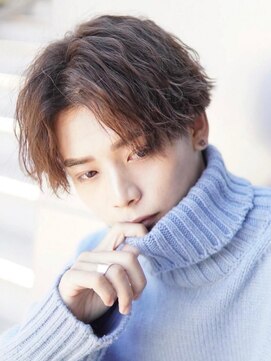 アイトーキョー 名古屋栄(AI TOKYO) メンズカット/ラウンドマッシュ/波巻きパーマ/名古屋駅/栄駅