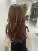 【nakajima】インナーカラー×ピンク