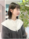 イメチェン/ホワイトブロンド/外ハネボブ/美髪/名古屋/名駅47