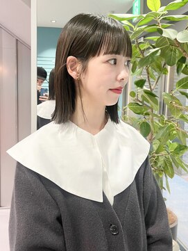 ノエ トトン(noe tton) イメチェン/ホワイトブロンド/外ハネボブ/美髪/名古屋/名駅47