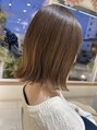 レガロ(Regalo) 外ハネ切りっぱなしボブ、スタイリングで内巻きも可♪