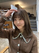 ノラ ヘアーサロン(NORA HAIR SALON)&nbsp;気持ち明るめのやわらかゴールドブラウン