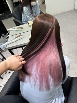 ペレ 渋谷(PELE) イメチェン/ホワイトブロンド/外ハネボブ/ワイドバング/渋谷