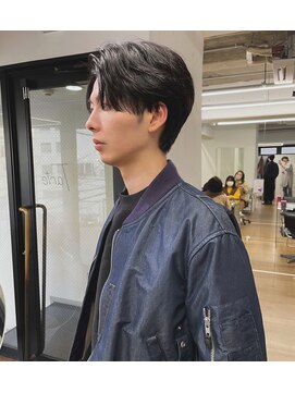 タテ 北浜天満橋店(Tate) ショートセンターパート/センターパート/メンズ/ガイルヘア