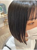ナチュラルストレートボブ