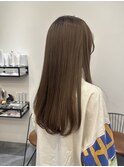 池袋 透明感 ソフトブリーチ つや髪 ベージュモカ♪