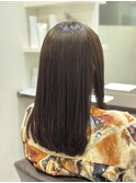 Wトリートメンで艶感アップ