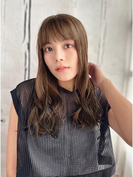 ナル 白山神社参道通り店(nalu) セミウェットのツヤ感ミックスカール