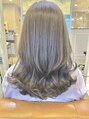 アグ ヘアー エメ 草加店(Agu hair aimer)&nbsp;赤みを抑えた透明感オリーブカラー！くすみ感で垢抜ける髪色☆