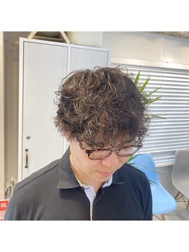 アオ 岡野 横浜(a-o) めんずパーマ☆