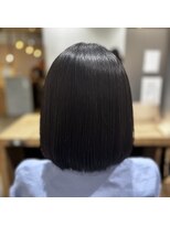 ギッシュ 桃花台店(guiches)&nbsp;【縮毛矯正】丸みボブ