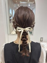 ラ ブランシュ 大宮(La Blanche)&nbsp;あみおろしヘア/結婚式/ヘアセット/大宮