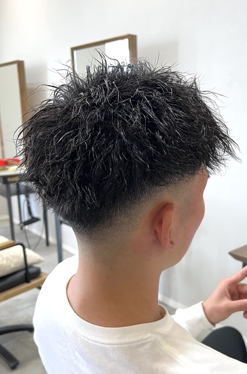 【男の身だしなみコース】デザインカット+眉カット+スキャルプシャンプー