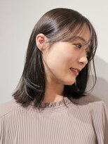 ロティー(loty)&nbsp;ミディアム ボブ マロンベージュ　ミディアムレイヤー　20代30代