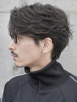 フィフス 神南(fifth)&nbsp;渋谷フェザーパーマメンズカットラウンドマッシュウルフカット