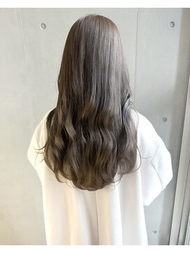 オリーブベージュ/ブリーチなしダブルカラー