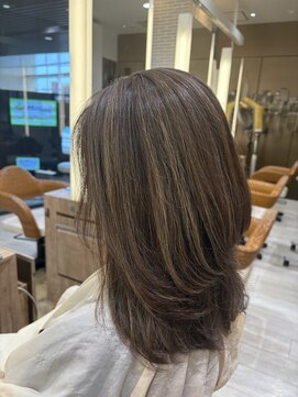 ニューヨークニューヨーク パピオス明石店(NYNY Mothers) 白髪ぼかしハイライト