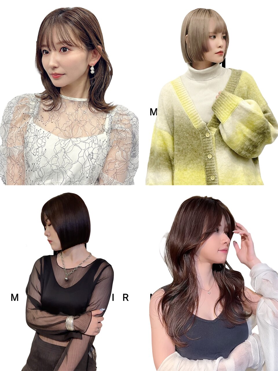 【ご来店後相談可】美骨格カット+艶カラー+3StepTR\16500