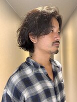 オフ(off)&nbsp;メンズミディアム×パーマ