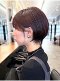 コンパクトショートカット丸みショートくびれショートボブ表参道