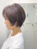 ハイレート ウニクス川越店(Hairate)&nbsp;【Hairate本川越】大人キレイめひし形ショートスタイル