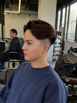 リッチブランドアンドコー(Rich Brand&Co)&nbsp;アップバングセンターパートツイストスパイラルバレイヤージュ