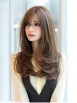 ダル 渋谷/表参道(DAL.)&nbsp;ハッシュカットミディアムレイヤーシャギー韓国ヘア