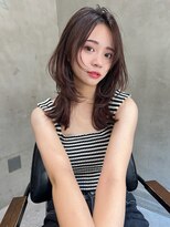 メルト 新宿(Melt) Melt【新宿】ミディアムレイヤーxブラウンカラー