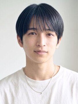 アルム 恵比寿(ARUIM) シースルーマッシュ曲がる縮毛矯正サラサラメンズリクルート