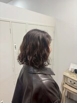 ロッカ(ROCCA)&nbsp;クラゲヘアー【大人カジュアル】ゆるウェーブボブ