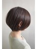 【白髪染め】カット+ノンジアミンヘアカラー+3Stepトリートメント¥17160~