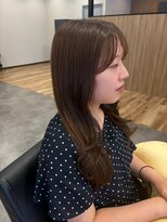 イロ バイ マグ 飯田店(IRO by mag)&nbsp;マロンベージュ×ほんのりレイヤー