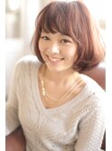 ナチュラルシフォンボブ