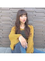 ギフト(GIFT)&nbsp;ニュアンスロング[オリーブグレージュ/カーキアッシュ]