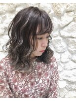 モアナ バイ ヘッドライト 沖縄豊見城店(Moana by HEADLIGHT)&nbsp;グレージュバレイヤージュ#大人かわいい#イメチェン#学割U24