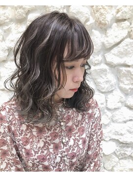 モアナ バイ ヘッドライト 沖縄豊見城店(Moana by HEADLIGHT) グレージュバレイヤージュ#大人かわいい#イメチェン#学割U24