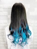 シェルティ フィエル(Shelltie Fiel)&nbsp;エメラルドブルー☆インナーカラー