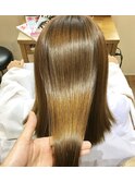 【NINE HAIR】艶髪_縮毛矯正_ナチュラルストレート_髪質改善