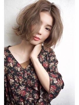 グランアージュ 池袋東口店(grandage) ウェーブ×デジタルパーマ×Aラインボブ20代30代40代 池袋