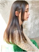 リベルテ銀座20代 髪質改善×オリーブブラウン