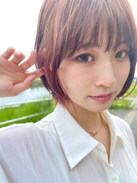 ハナビ(Hanabi) インナーピンクミニボブ