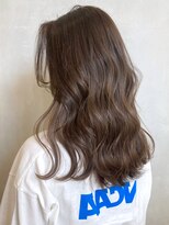 アイティーバイアルバム 松戸店(IT by ALBUM)&nbsp;オリーブベージュ_外ハネボブセクションカラー_ba394701