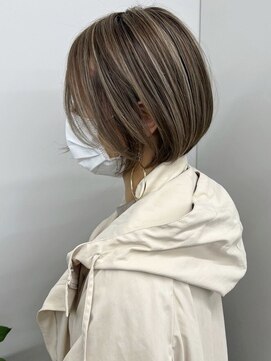 ジルブラン 国分寺(JIL BLAN) 大人ショートヘア/ハイライトカラー/イルミナカラー[国分寺]2703